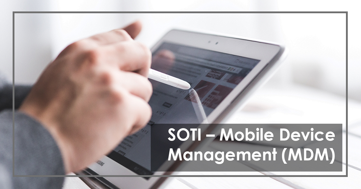 Soti mobile device management mdm nomacom it business partner