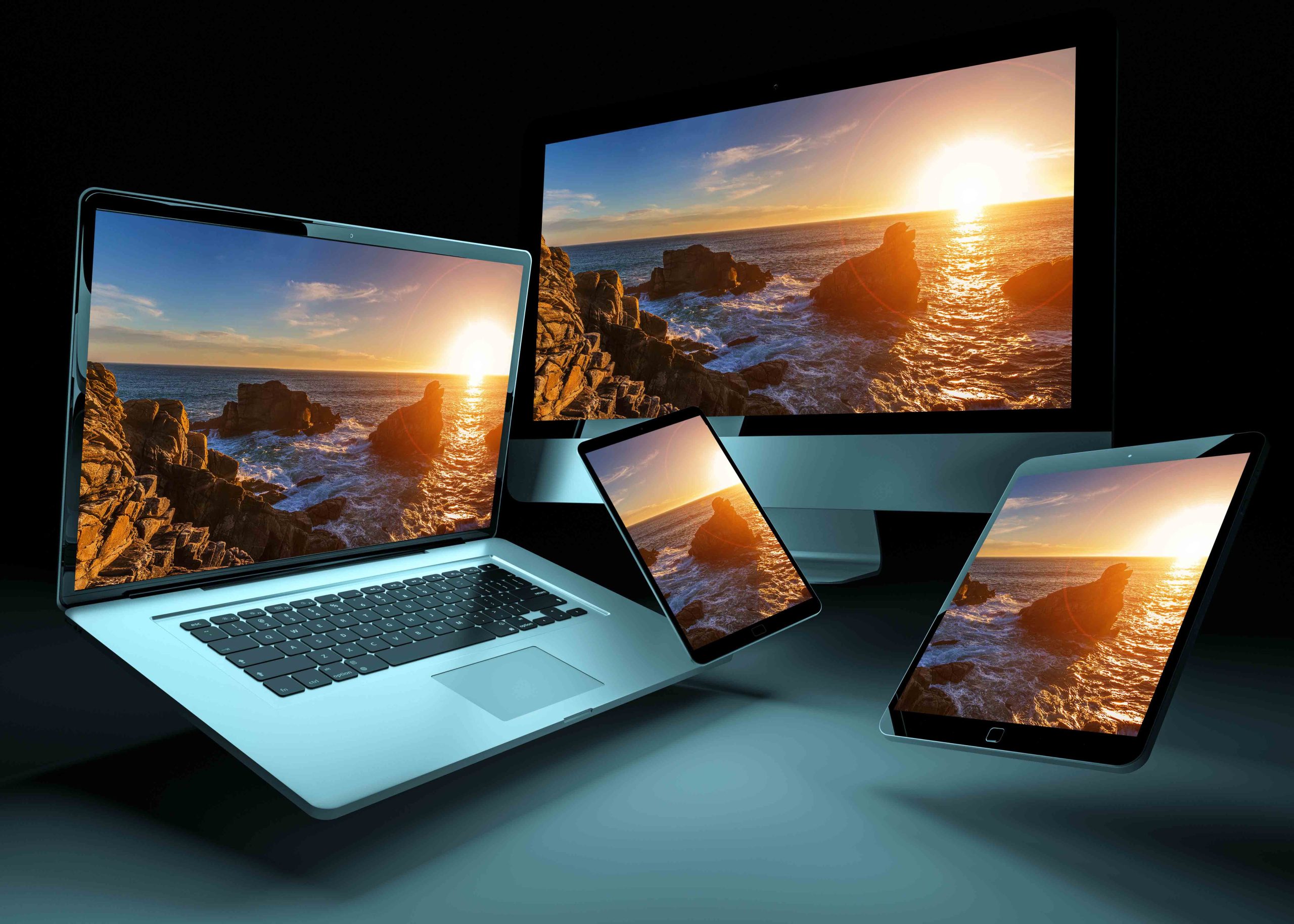 notebooks, tablets