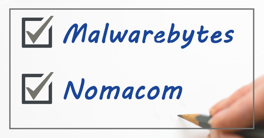 Oprogramowanie Malwarebytes Nomacom