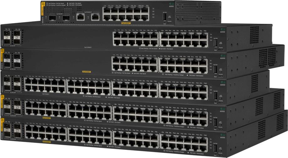 HPE Aruba Networking CX 6000 Switch