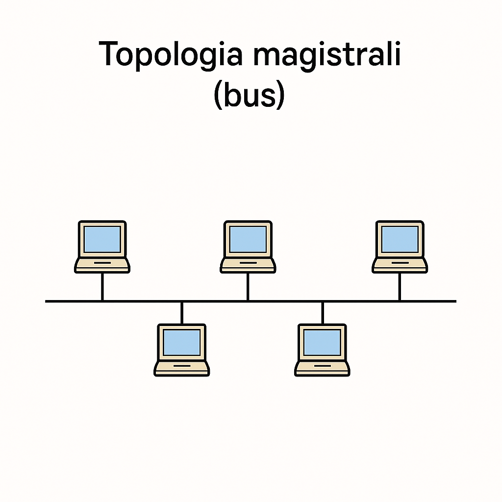 topologia sieci magistrala