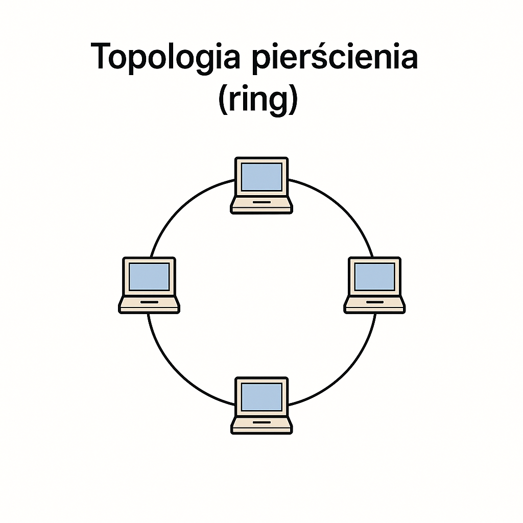 topologia sieci - pierscien