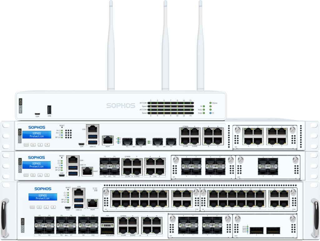 sophos xgs, sophos central