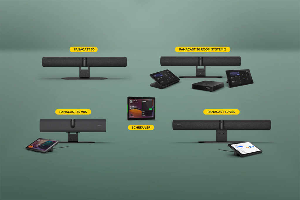 jabra panacast wideokonferencje, kamera do małych sal, kamera do średnich sal, jabra panacast 40, jabra panacast 50, wideokonferencje dla firm