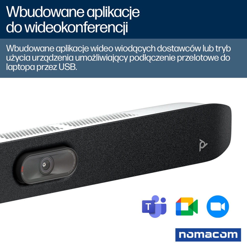 Integracja Poly Studio X32 z Microsoft Teams i Zoom