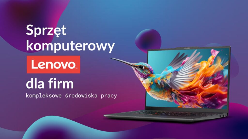 Sprzęt komputerowy Lenovo dla firm