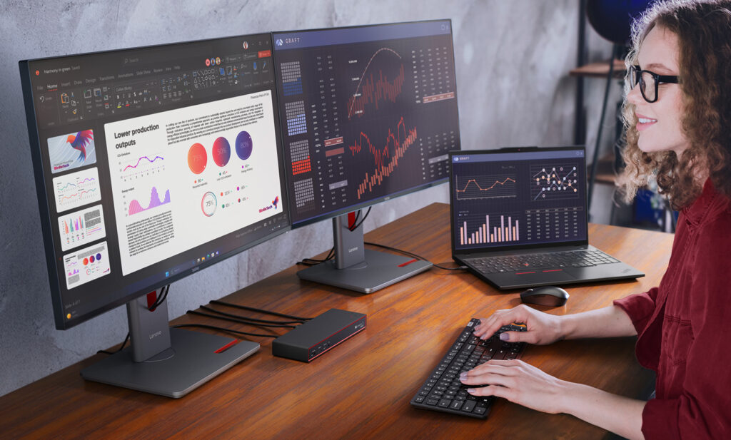 gotowe stanowisko pracy Lenovo